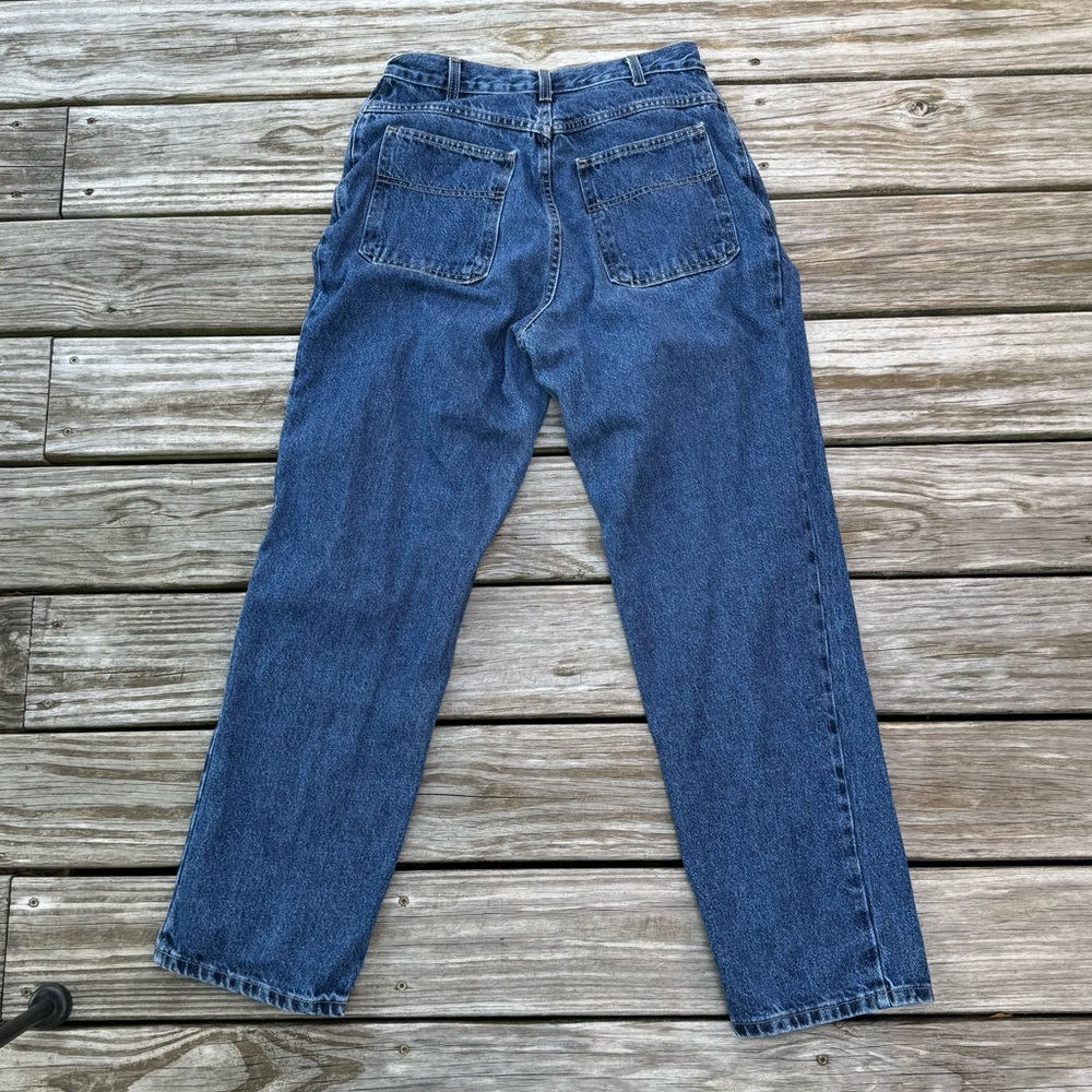 Vintage Zena 80’s high rise wide leg “mom jeans” size 12